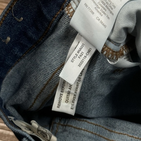 Madewell Size 25 Cali‎ Demi-Boot Jeans in Bodney Wash - Picture 14 of 15